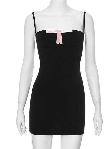 Liber Women's Summer Y2K Butterfly Sleeveless Mini&Short Dresses