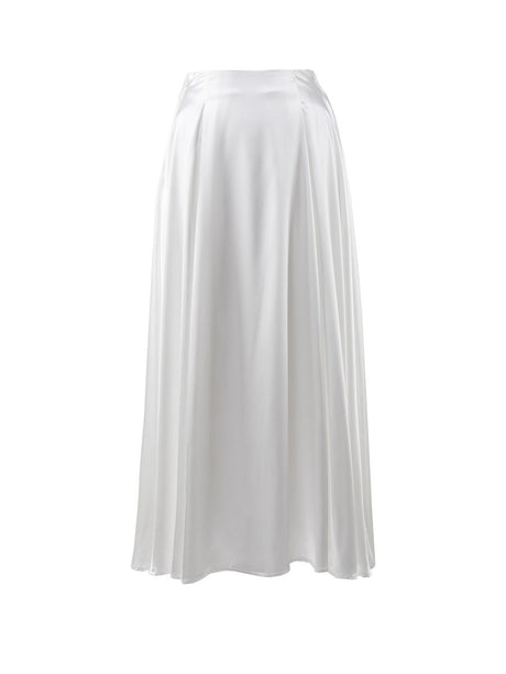 Liber summer women's daily casual solid color skirt
