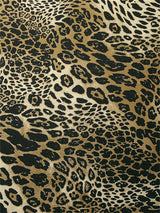 Liber Summer Women's Daily Casual Leopard Print Slim Skirt