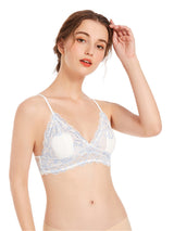 Liber Lace Women's, 1/2 Cup Wire-Free Push-Up Bra
