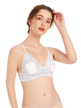 Liber Lace Women's, 1/2 Cup Wire-Free Push-Up Bra