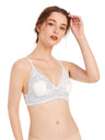 Liber Lace Women's, 1/2 Cup Wire-Free Push-Up Bra
