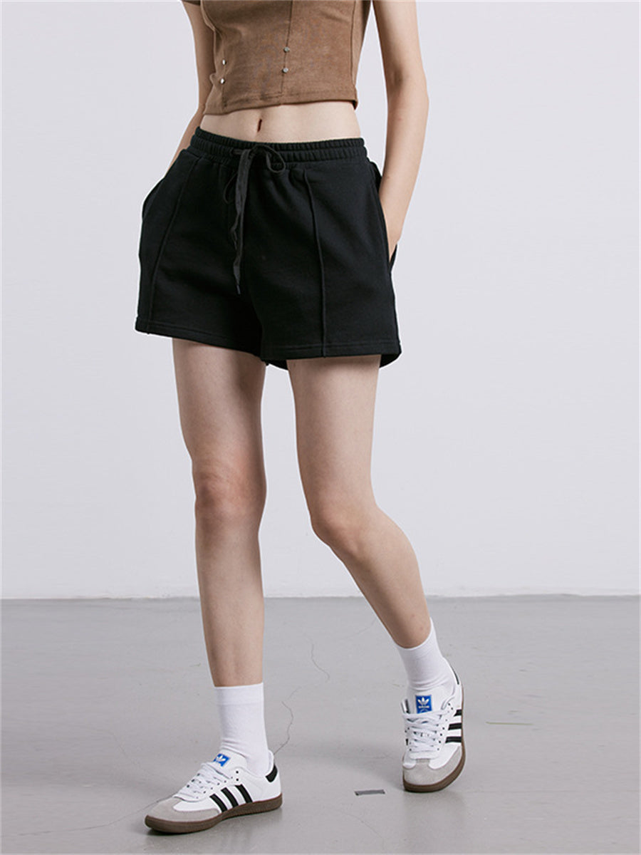 Liber women's SS 4 Solid Colors Sports Short