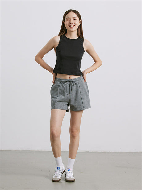 Liber women's SS 4 Solid Colors Sports Short