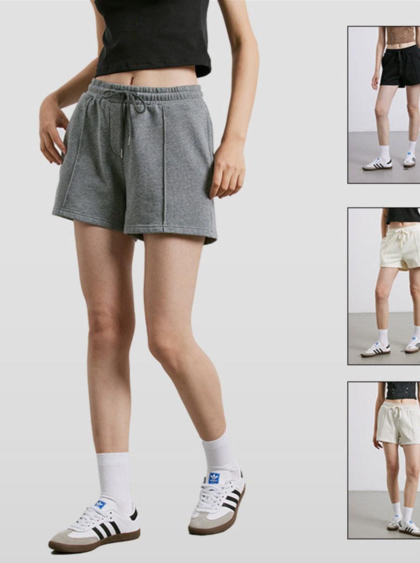 Liber women's SS 4 Solid Colors Sports Short