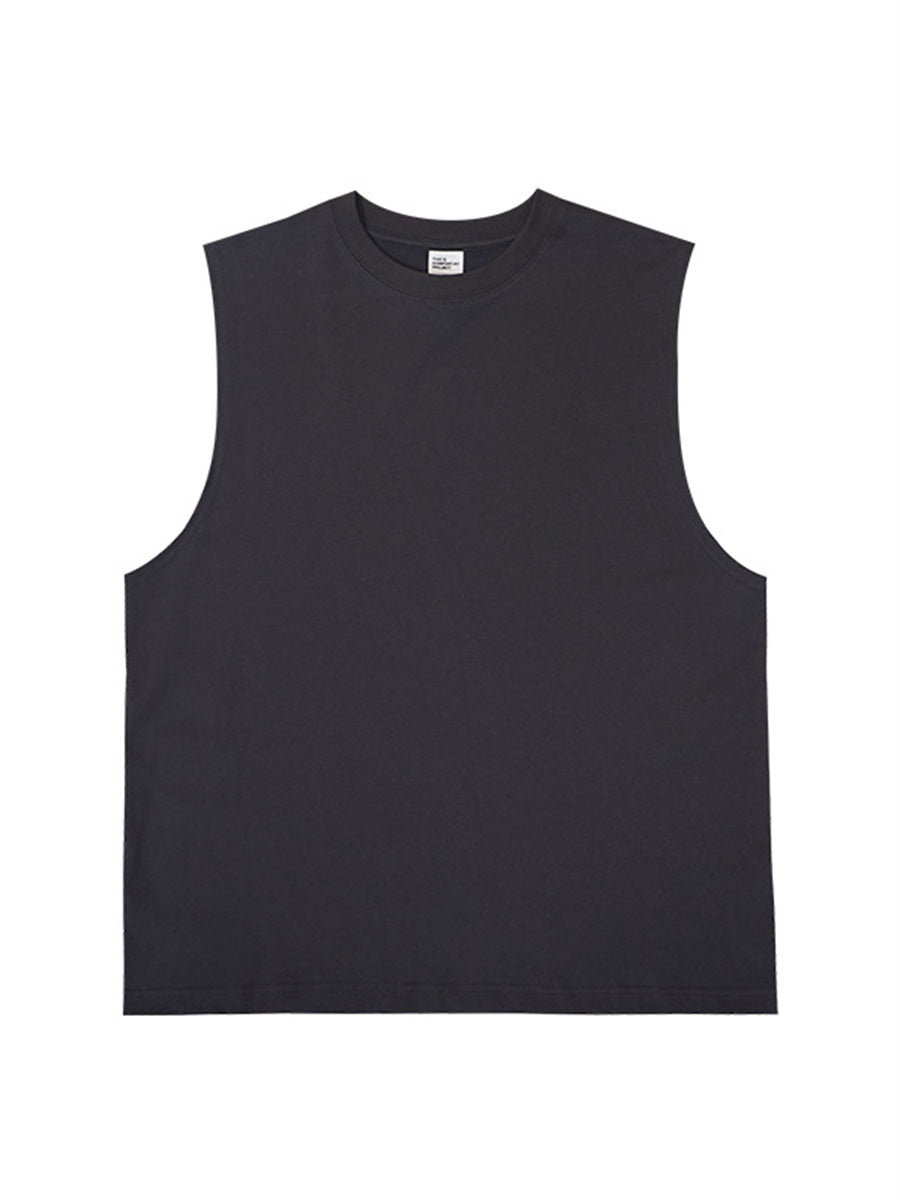 Liber Men's SS 4 Solid Colors Tank Top