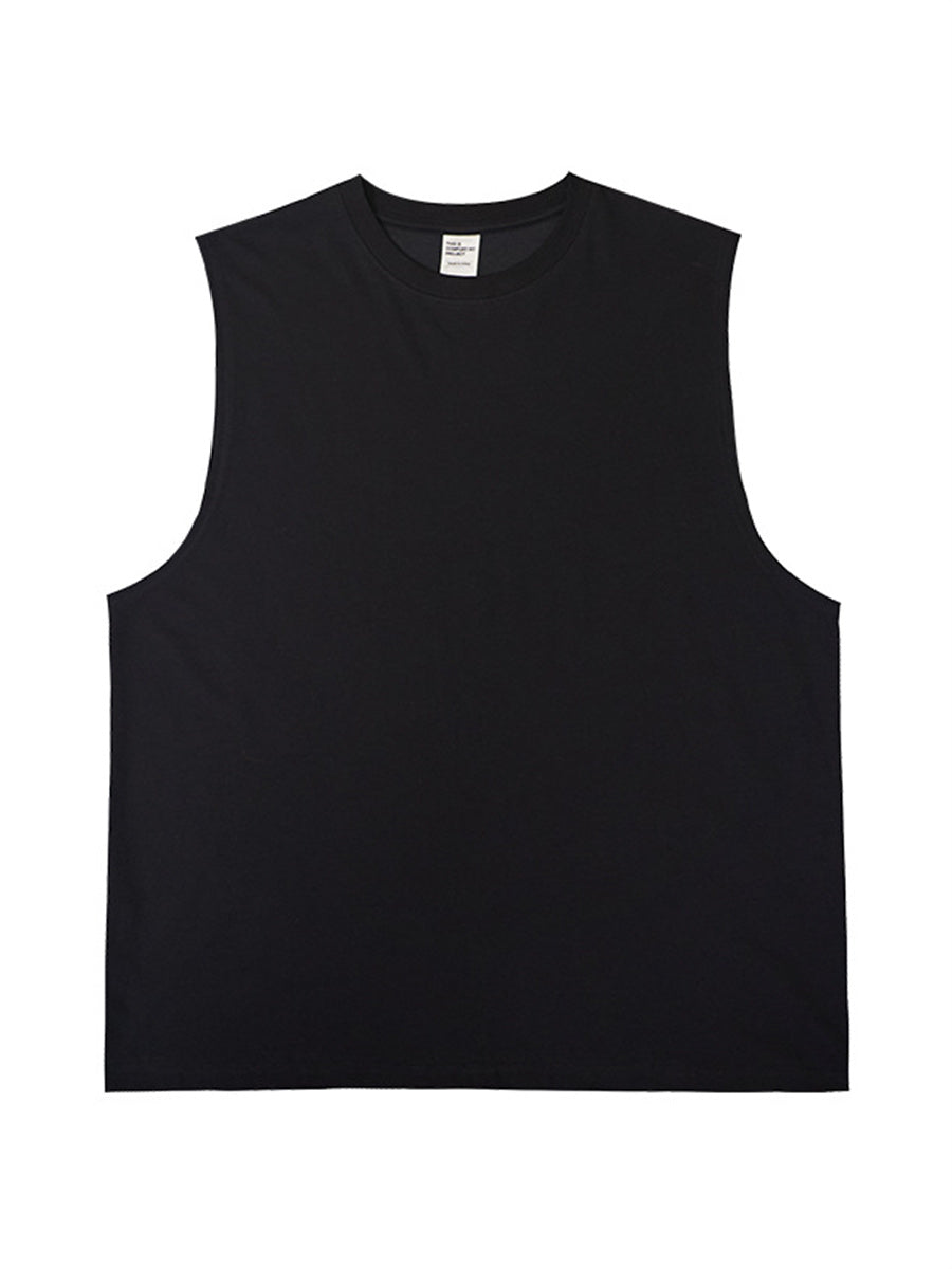 Liber Men's SS 4 Solid Colors Tank Top