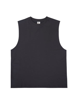 Liber Men's SS 4 Solid Colors Tank Top