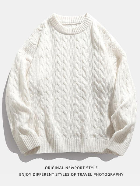 Liber Men's AW Cable Knit Sweater