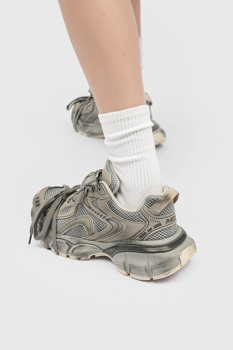 Liber hip-hop stitching bread shoes
