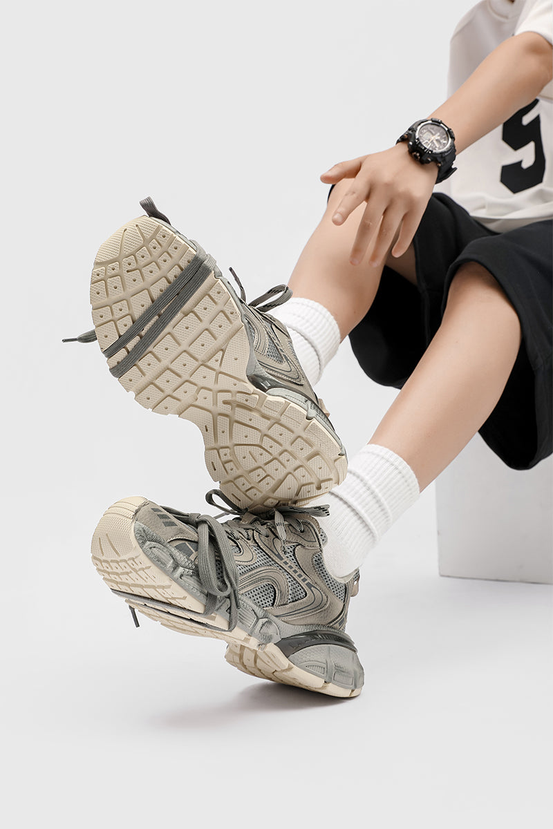 Liber hip-hop stitching bread shoes