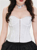 Liber Summer Women's Y2K Hot Girl Lace Sleeveless Slim Fit Camisole