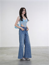 Liber Summer Women's Y2K Hottie Solid Color Sleeveless Slim Fit Camisole