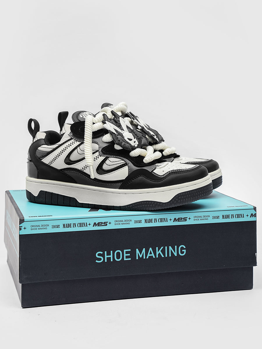 Liber hip-hop stitching bread shoes