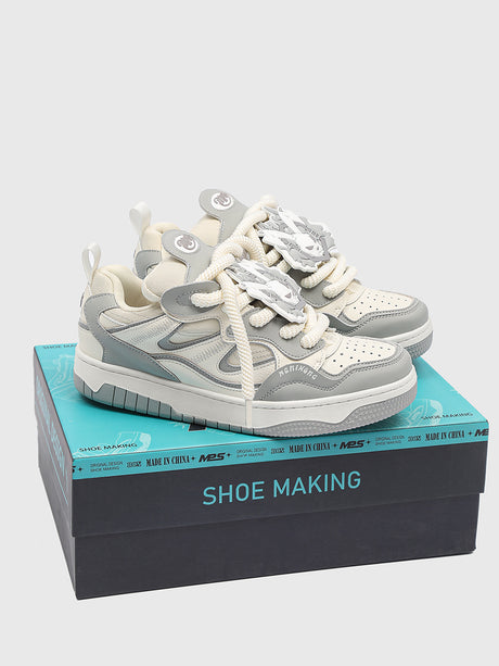 Liber hip-hop stitching bread shoes