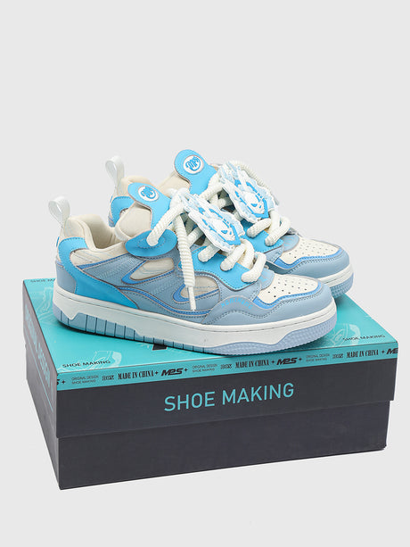 Liber hip-hop stitching bread shoes