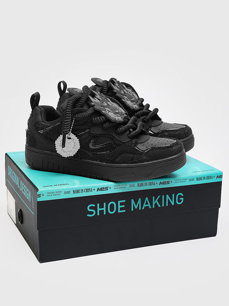 Liber hip-hop stitching bread shoes