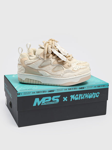 Liber hip-hop stitching bread shoes