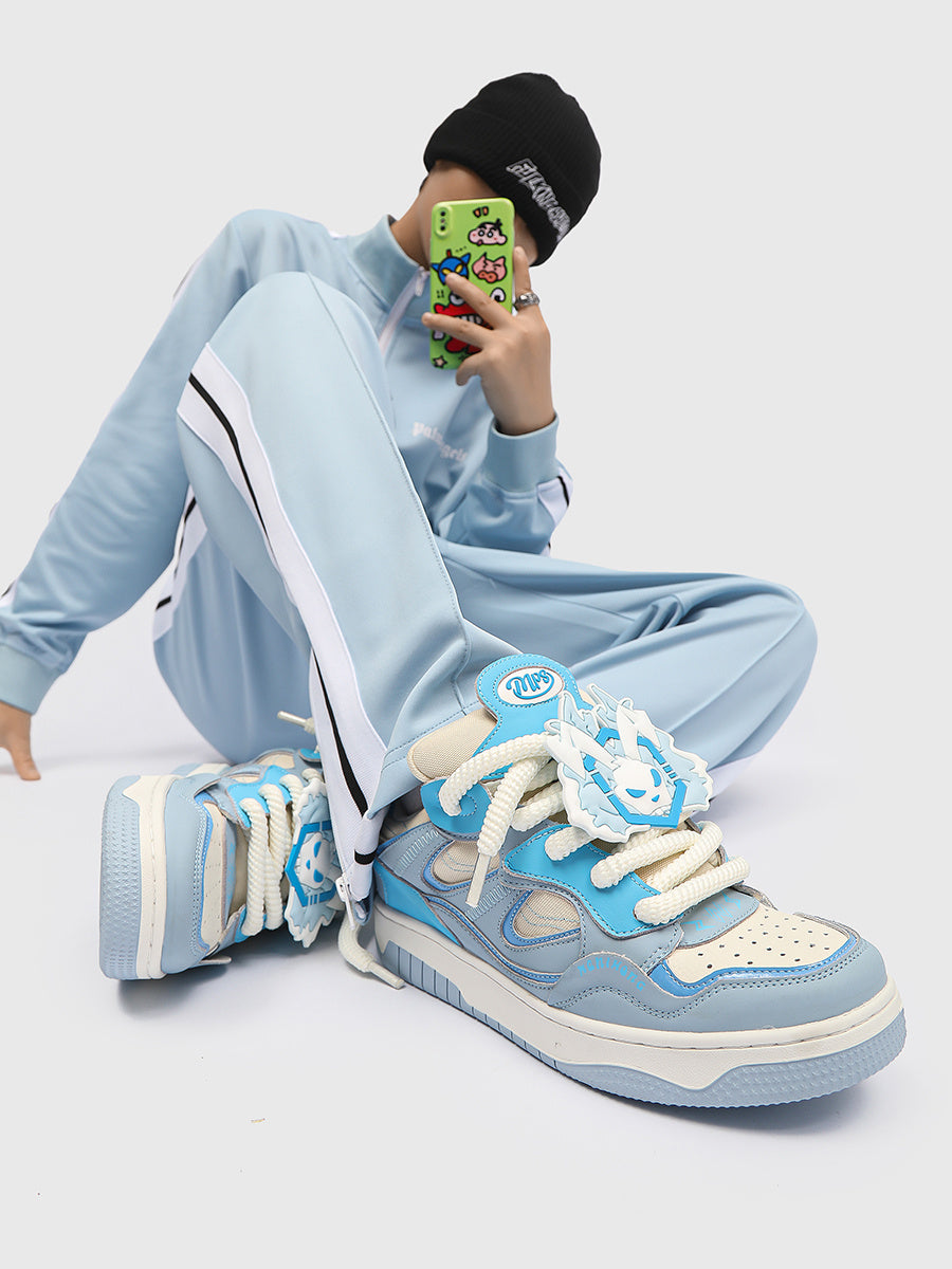 Liber hip-hop stitching bread shoes