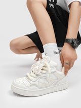 Liber hip-hop stitching bread shoes
