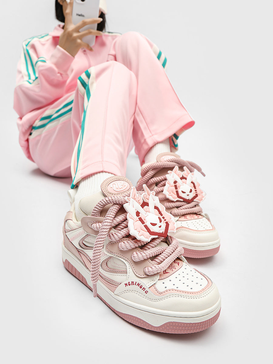Liber hip-hop stitching bread shoes