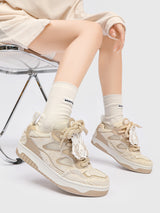 Liber hip-hop stitching bread shoes
