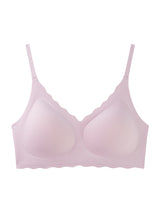 Liber Women's Solid Color Full Cup Wire-Free Push-Up Bra