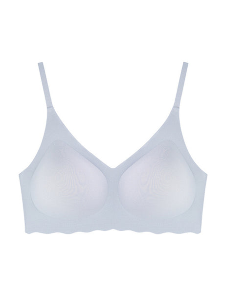 Liber Women's Solid Color 3/4 Cup Wire-Free Push-Up Bra