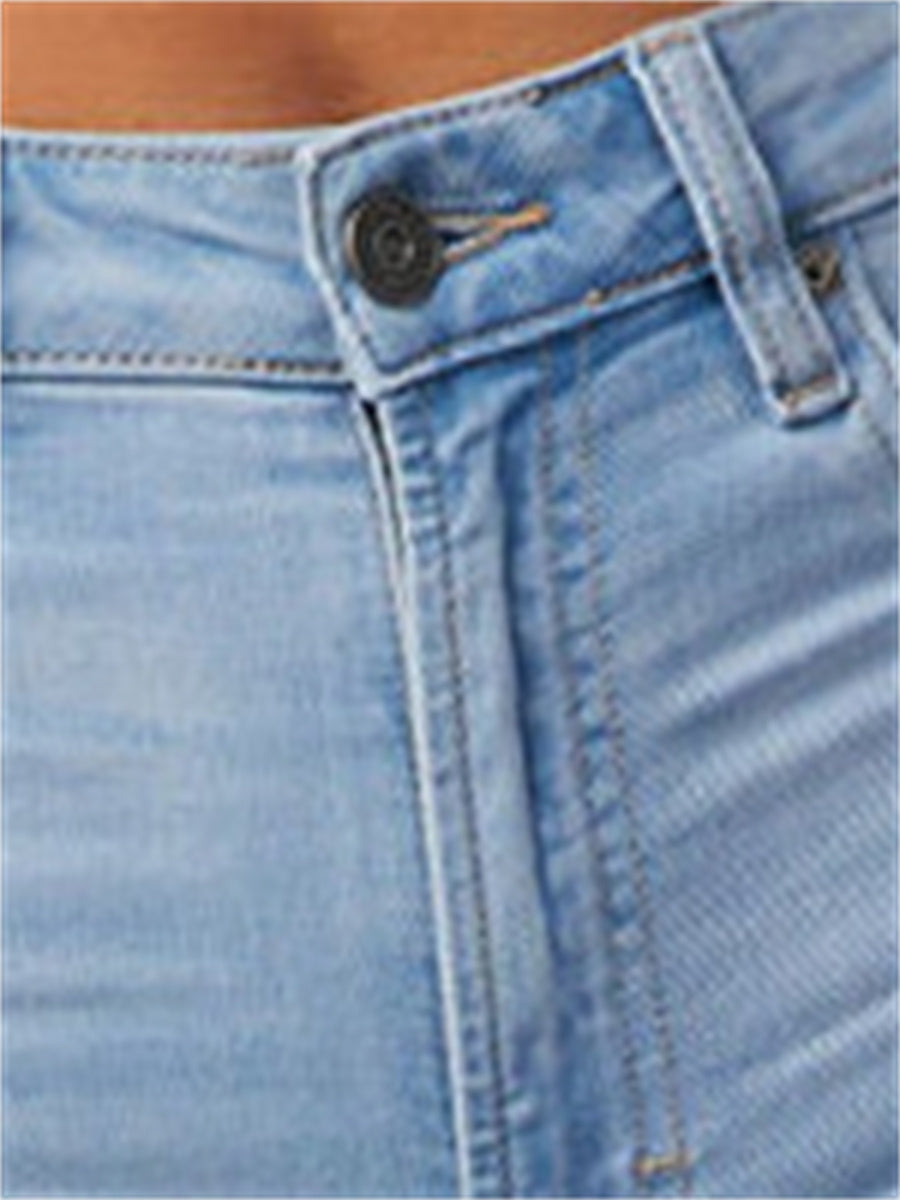 Liber Summer Women's Daily Casual Solid Color Slim Pants