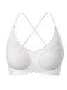 LiberSS Women's Solid Full Cup No Wire Support Push-up Bra