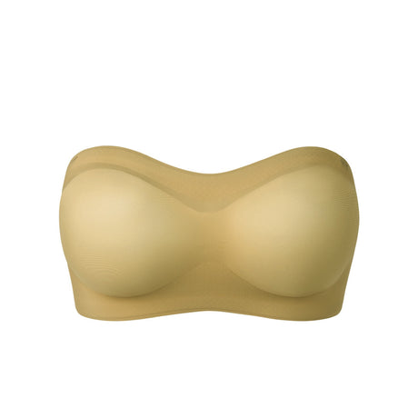 LiberSS Women's Solid Color 1/2 Cup Wire-Free Push-Up Bra