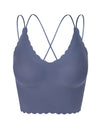 LiberSS Women's Solid Full Cup No Wire Support Push-up Bra