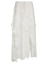 Liber Summer Women's Y2K Hot Girl Ruffle Loose Skirt