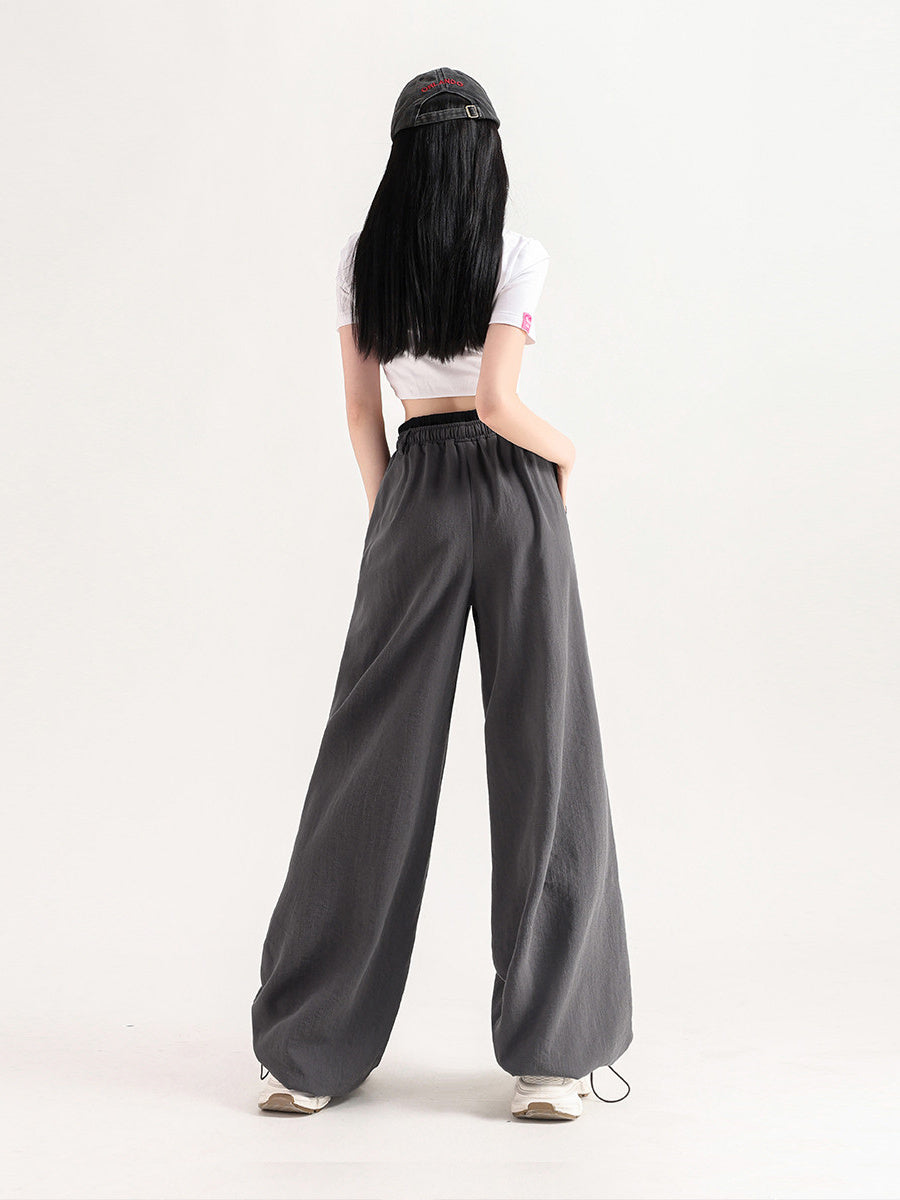 Liber Summer Women's Y2K Hot Girl Denim Mid-Rise Slim Casual Pants