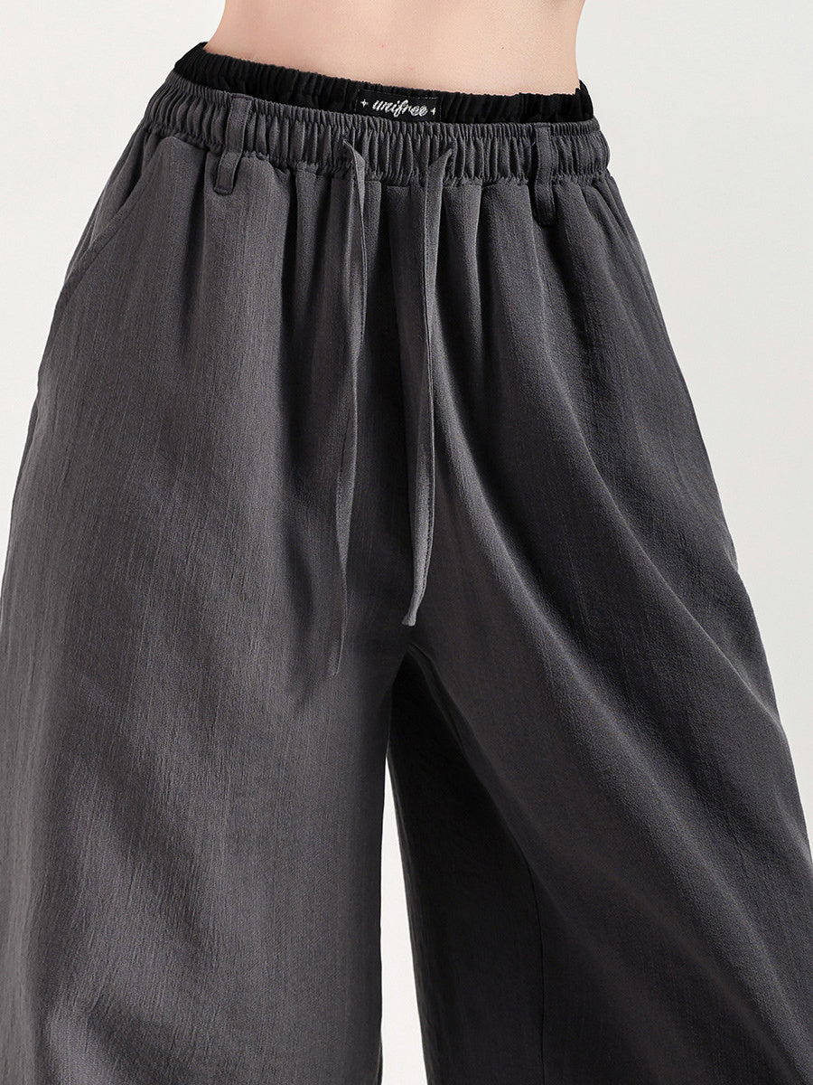 Liber Summer Women's Y2K Hot Girl Denim Mid-Rise Slim Casual Pants