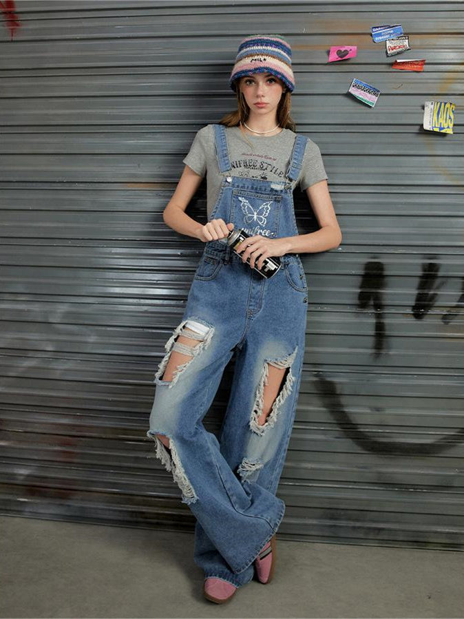 Liber Summer Women's Y2K Hot Girl Denim Suspender
