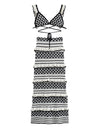 Liber Summer Women's Beach Ruffle Sleeveless Two-Piece Set