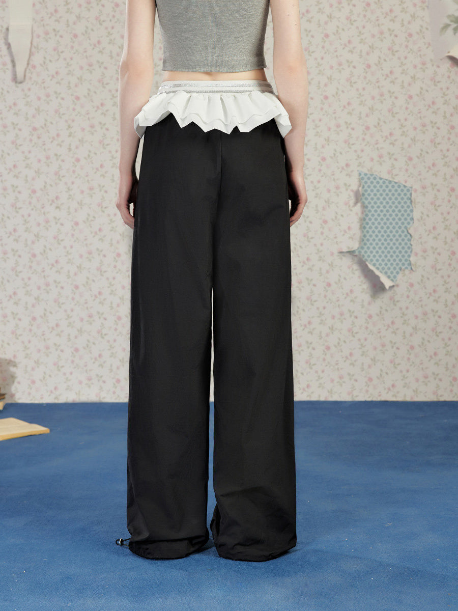 Liber Fall Women's Ruffles Pants