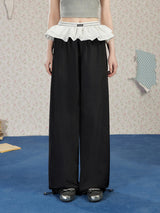 Liber Fall Women's Ruffles Pants