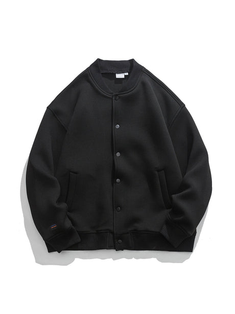 Liber Winter Men's Solid Embroidered Jacket