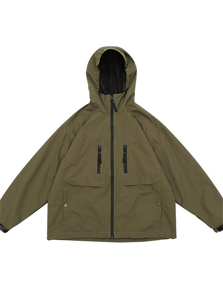 Liber Fall Men's Colorblock Pocket Jacket