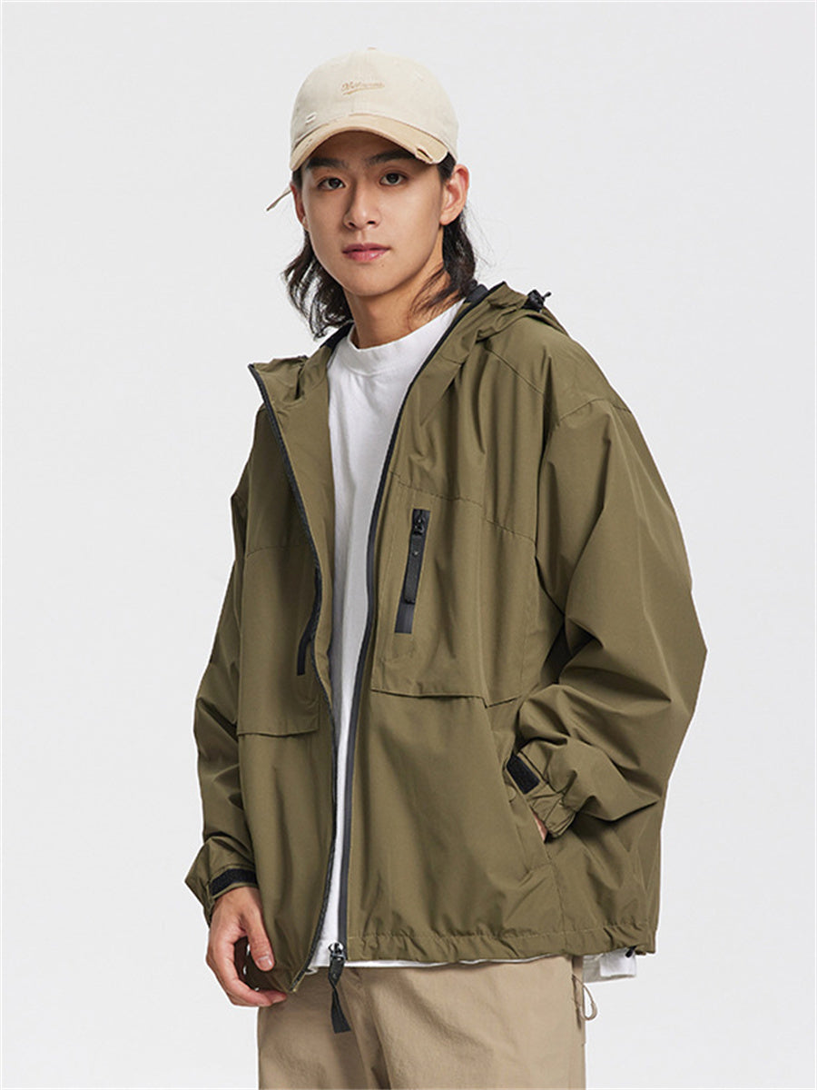 Liber Fall Men's Colorblock Pocket Jacket