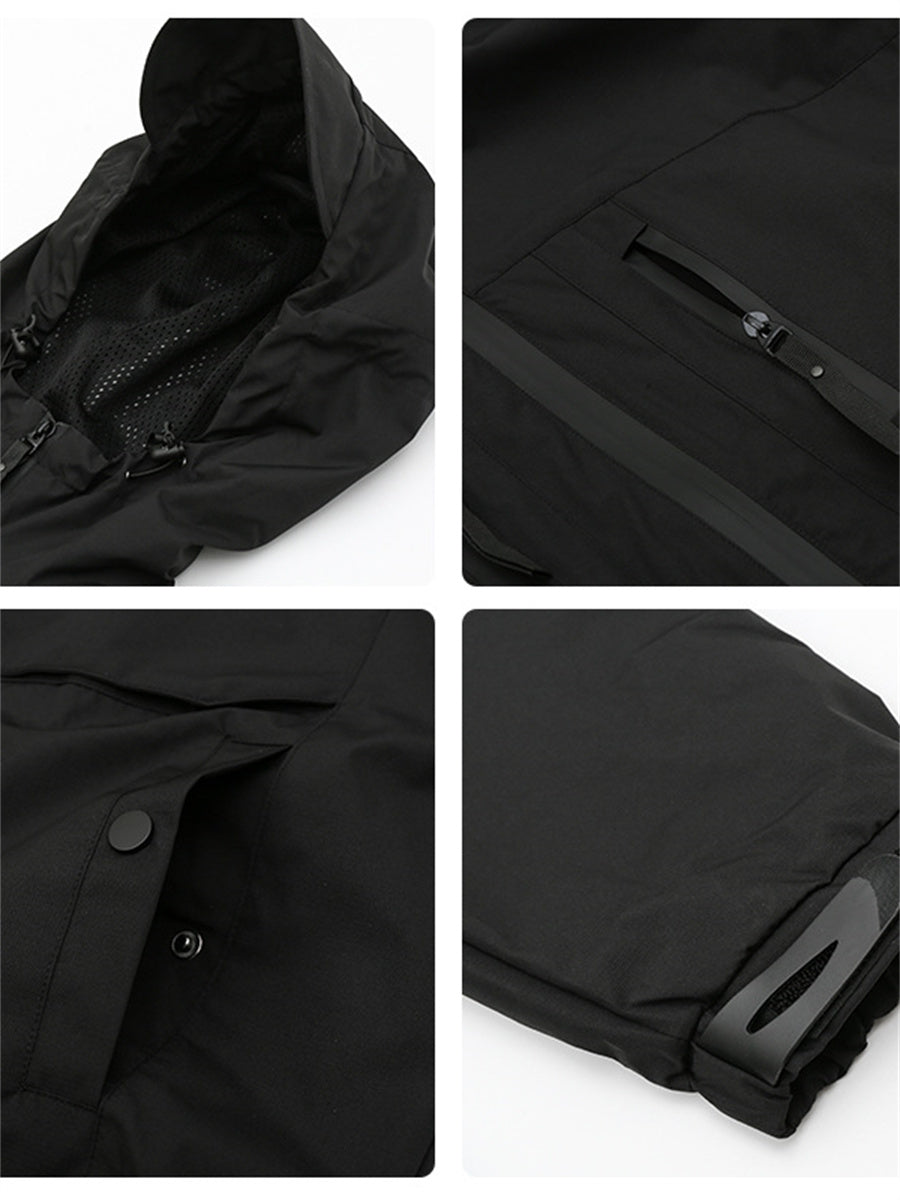 Liber Fall Men's Colorblock Pocket Jacket