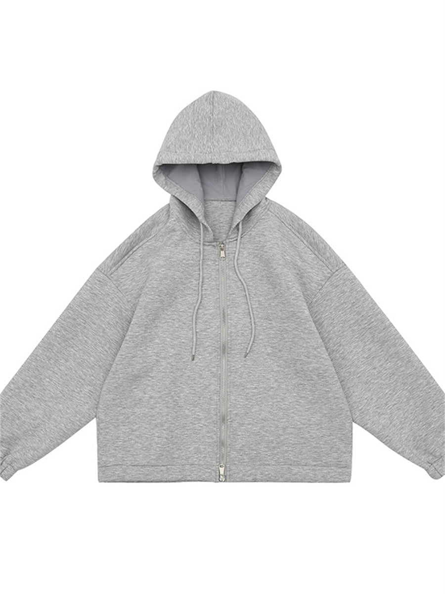 Liber Fall Men's Solid Zip-Up Jacket