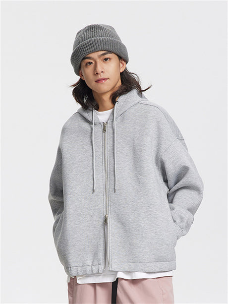 Liber Fall Men's Solid Zip-Up Jacket