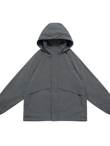 Liber Fall Men's Hooded Sun-protection Hiking Jacket