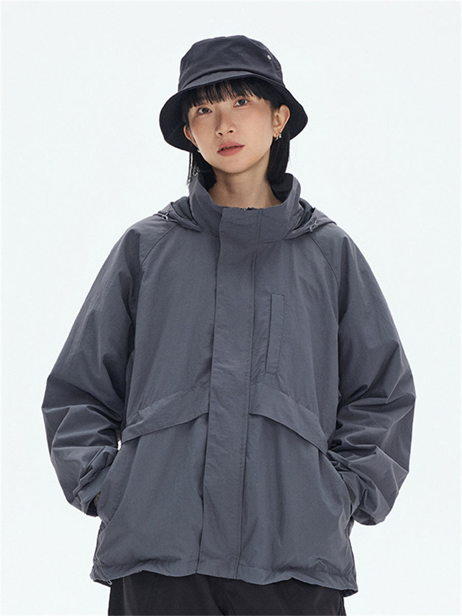 Liber Fall Men's Hooded Sun-protection Hiking Jacket
