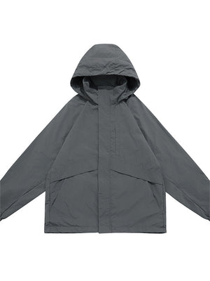 Liber Fall Men's Hooded Sun-protection Hiking Jacket