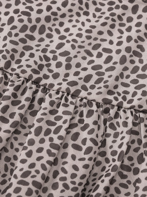 Liber Summer Women's Suit Leopard Print Two-piece Suit