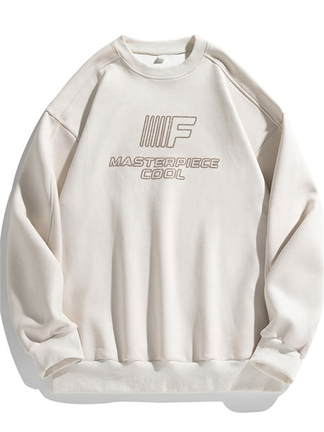 Liber AW men's topstitched sweatshirt